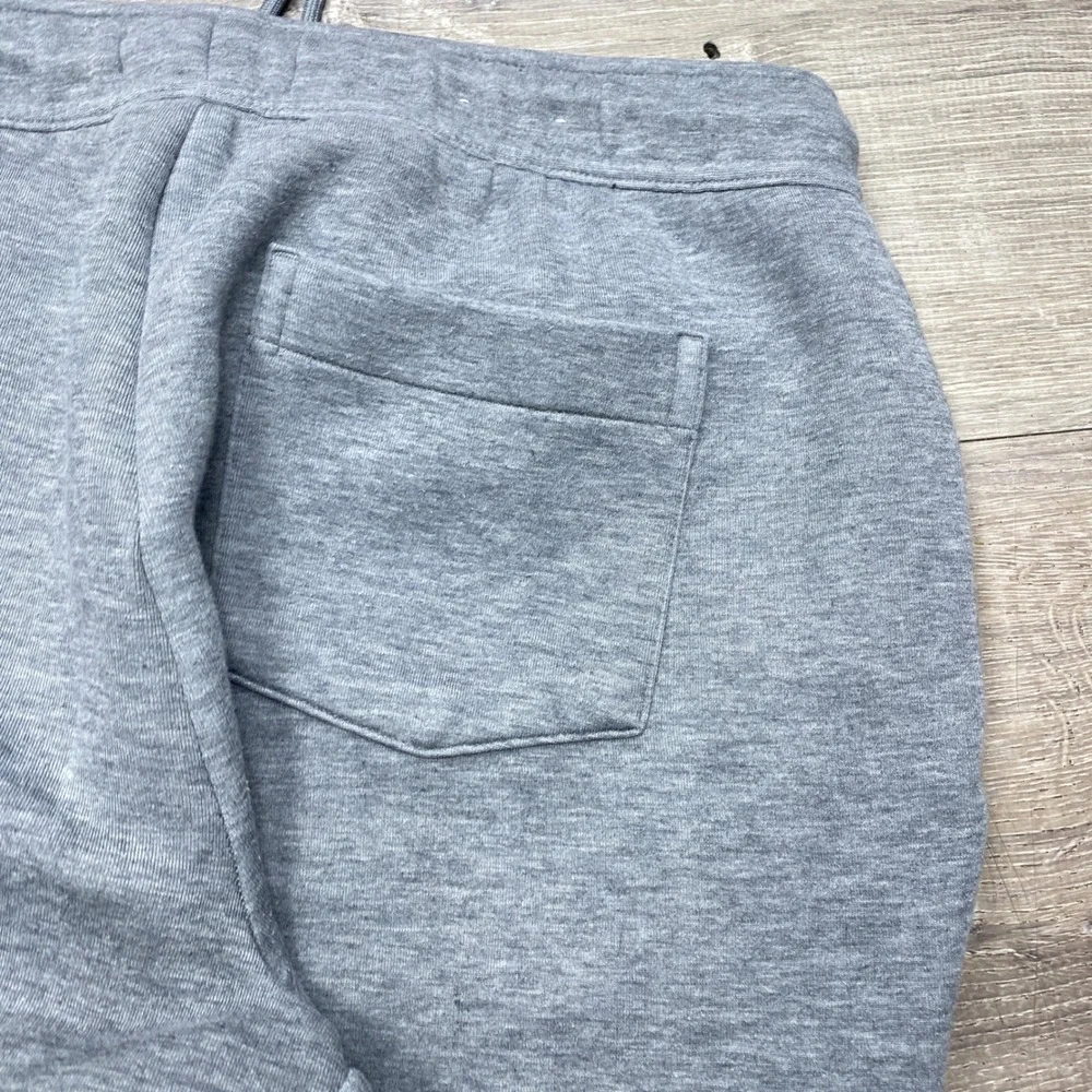 Banana Republic Sweatpants Mens M Tall Gray Fleece Drawstring Joggers Lounge